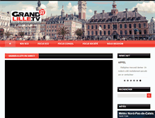 Tablet Screenshot of grandlille.tv